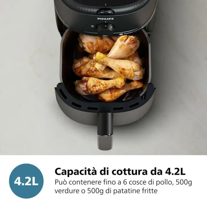 Philips Serie 1000 NA120/00 Airfryer 4.2 L, Friggitrice ad aria 12 in 1, App ricettario , 157884 , Immagine 13