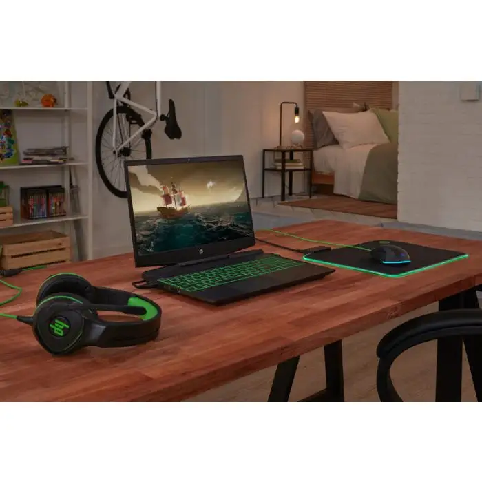 HP Pavilion Gaming 15-ec0021nl Computer portatile 39,6 cm (15.6&quot;) Full HD AMD Ryzen 7 8 GB DDR4-SDRAM 512 GB SSD NVIDIA® GeForce® GTX 1650 Wi-Fi 5 (802.11ac) Windows 10 Home Nero , 129765 , Immagine 9