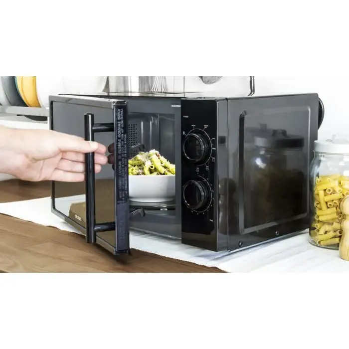 Cecotec All Black Grill Superficie piana Microonde con grill 20 L 700 W Nero , 134215 , Immagine 3