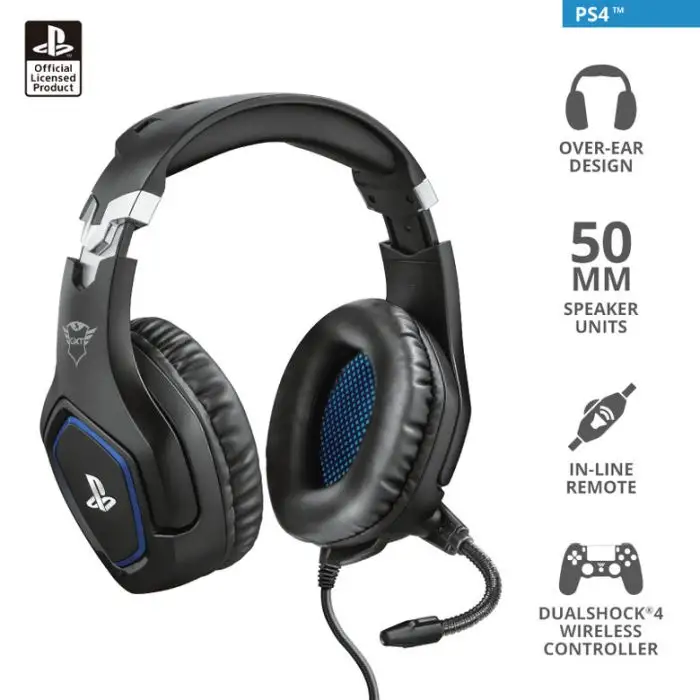Trust GXT 488 Forze PS4 Auricolare Cablato A Padiglione Giocare Nero , Default Category , 128289 , Immagine 12