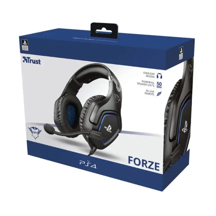 Trust GXT 488 Forze PS4 Auricolare Cablato A Padiglione Giocare Nero , Default Category , 128289 , Immagine 7