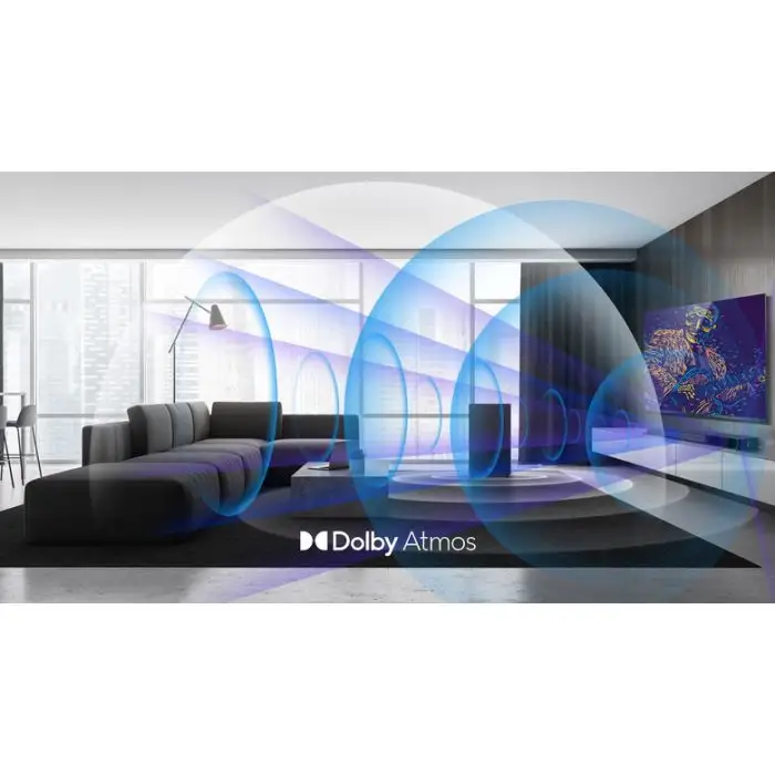 TCL Soundbar TS9030 Dolby Atmos 3.1 con subwoofer wireless per TV compatibile con Google Assistant &amp; Apple Airplay (tecnologia RayDanz, Chromecast integrato, HDMI ARC, kit montaggio a parete , 134303 , Immagine 13