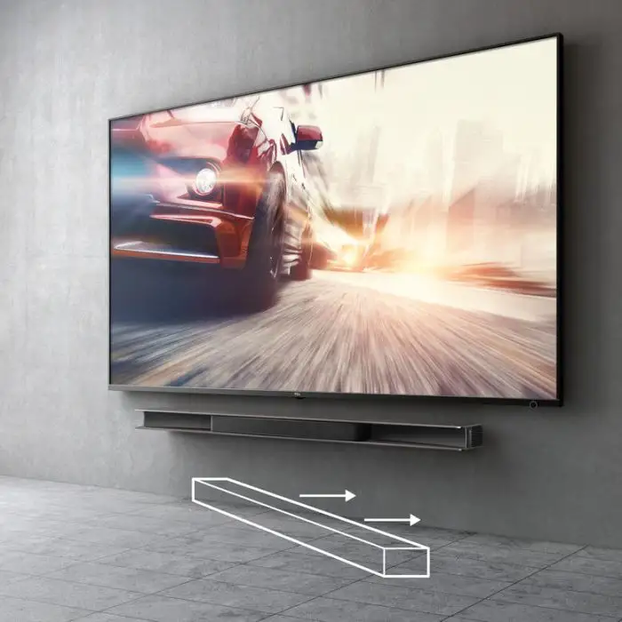 TCL Soundbar TS9030 Dolby Atmos 3.1 con subwoofer wireless per TV compatibile con Google Assistant &amp; Apple Airplay (tecnologia RayDanz, Chromecast integrato, HDMI ARC, kit montaggio a parete , 134303 , Immagine 16