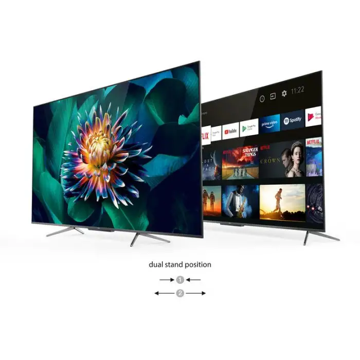 TCL 55C715 55 pollici QLED TV, 4K Ultra HD, Smart TV con sistema Android 9.0 (HDR 10+, Micro dimming, Dolby Vision-Atmos), Controllo Vocale Hands-Free, Design ultra sottile in alluminio e se , 134328 , Immagine 11