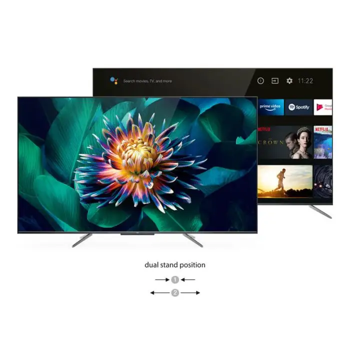 TCL 55C715 55 pollici QLED TV, 4K Ultra HD, Smart TV con sistema Android 9.0 (HDR 10+, Micro dimming, Dolby Vision-Atmos), Controllo Vocale Hands-Free, Design ultra sottile in alluminio e se , 134328 , Immagine 12