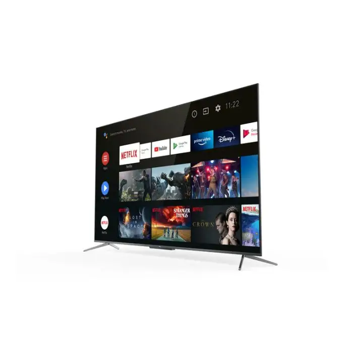 TCL 55C715 55 pollici QLED TV, 4K Ultra HD, Smart TV con sistema Android 9.0 (HDR 10+, Micro dimming, Dolby Vision-Atmos), Controllo Vocale Hands-Free, Design ultra sottile in alluminio e se , 134328 , Immagine 6