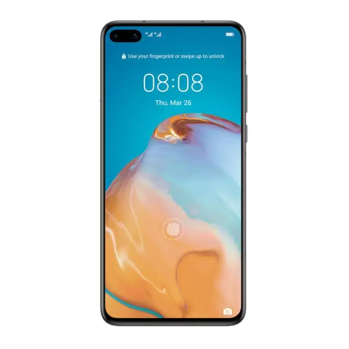 Huawei P40 15,5 cm (6.1&quot;) Dual SIM ibrida Android 10.0 Huawei Mobile Services (HMS) 5G USB tipo-C 8 GB 128 GB 3800 mAh Nero , 129671 , Immagine 3