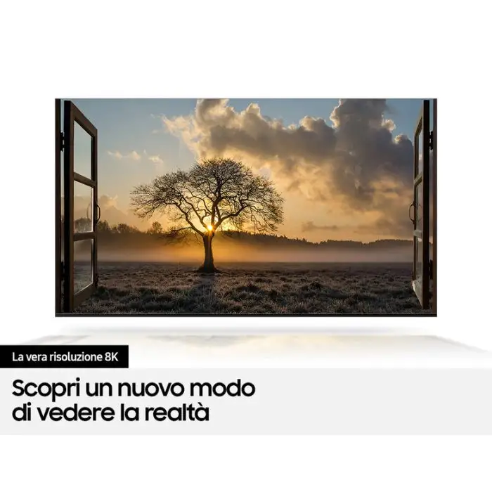 Samsung Series 8 QE65Q800TAT 165,1 cm (65&quot;) 8K Ultra HD Smart TV Wi-Fi Nero , 130359 , Immagine 7