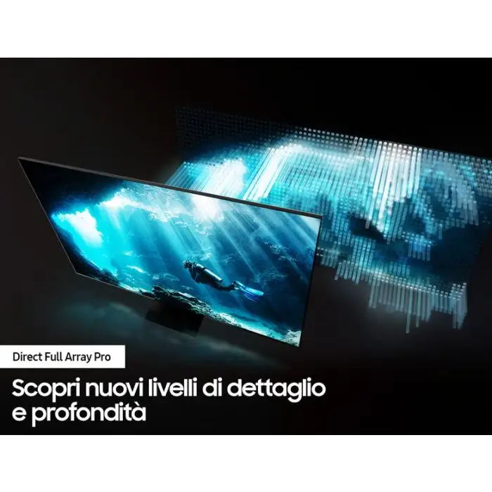 Samsung Series 8 QE65Q800TAT 165,1 cm (65&quot;) 8K Ultra HD Smart TV Wi-Fi Nero , 130359 , Immagine 9