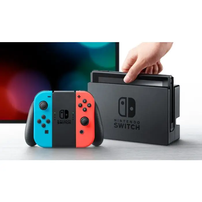 Nintendo Switch Rosso Neon/Blu Neon schermo 6.2 pollici , 153592 , Immagine 7