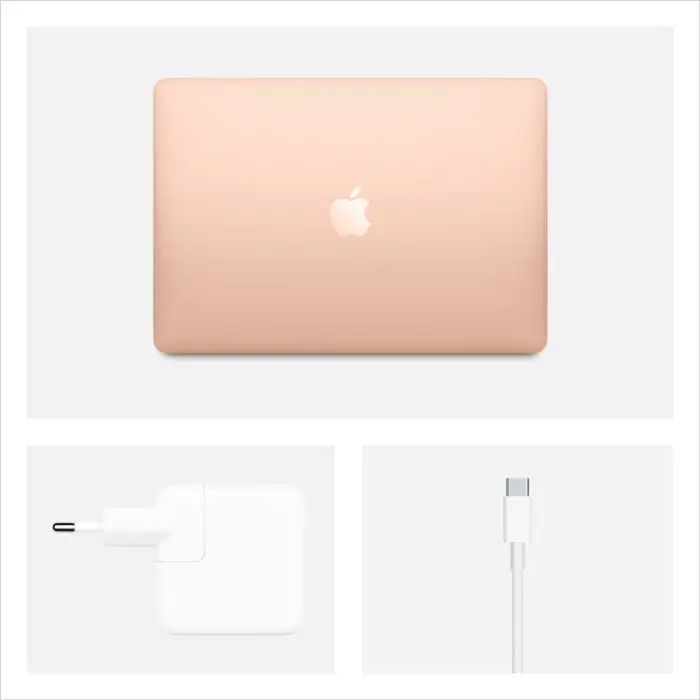 Apple MacBook Air 13&quot; (Intel Core i5 quad-core di decima gen. a 1.1GHz, 512GB SSD, 8GB RAM) - Oro (2020) , 129607 , Immagine 6