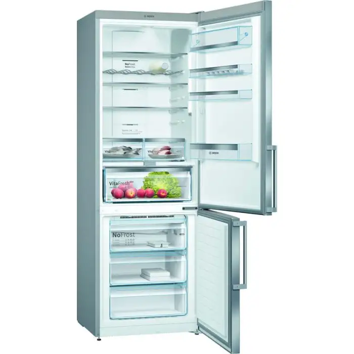 Bosch Serie 6 KGN49AIDP frigorifero con congelatore Libera installazione 438 L D Acciaio inossidabile , 130523 , Immagine 4