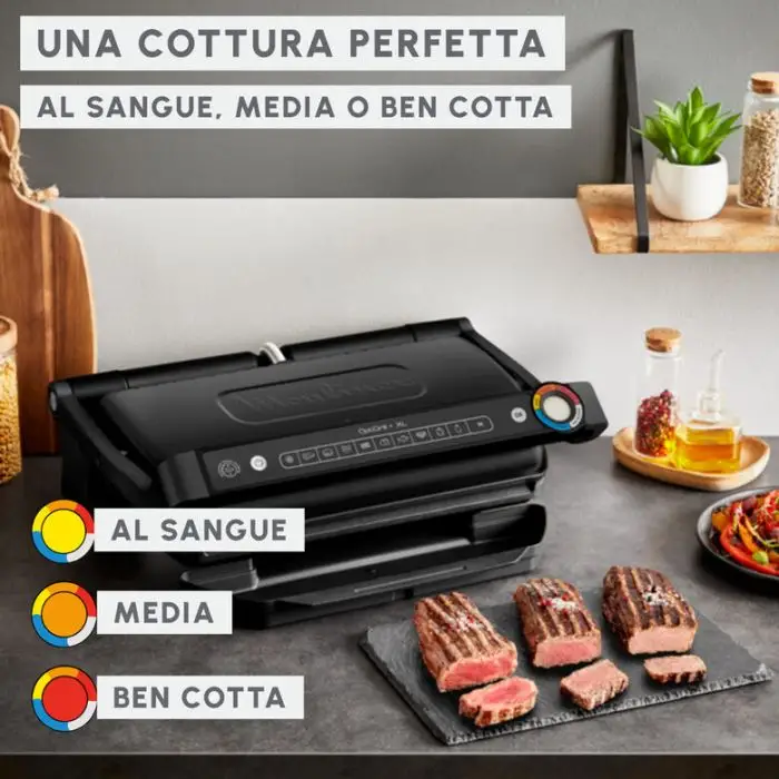 Moulinex GI7278 Griglia elettrica intelligente OptiGrill+ XL , 153534 , Immagine 2