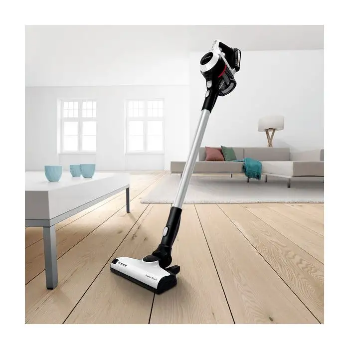 Bosch Serie 6 BCS61113 scopa elettrica Aspirapolvere a bastone 2 in 1 Batteria Secco Senza sacchetto Bianco , 157883 , Immagine 2