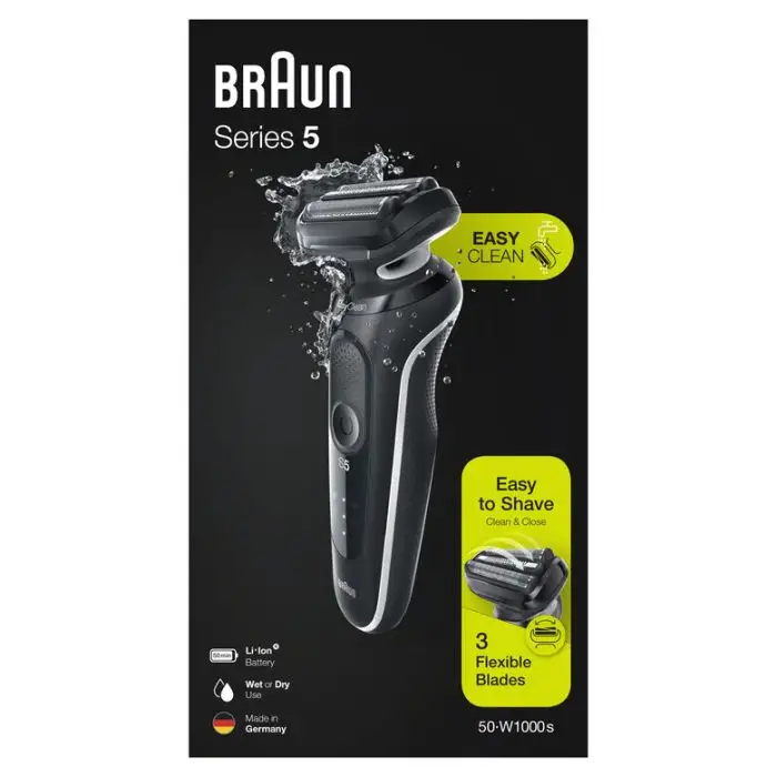 Braun Series 5 50-W1000s Rasoio Bianco , 131237 , Immagine 5