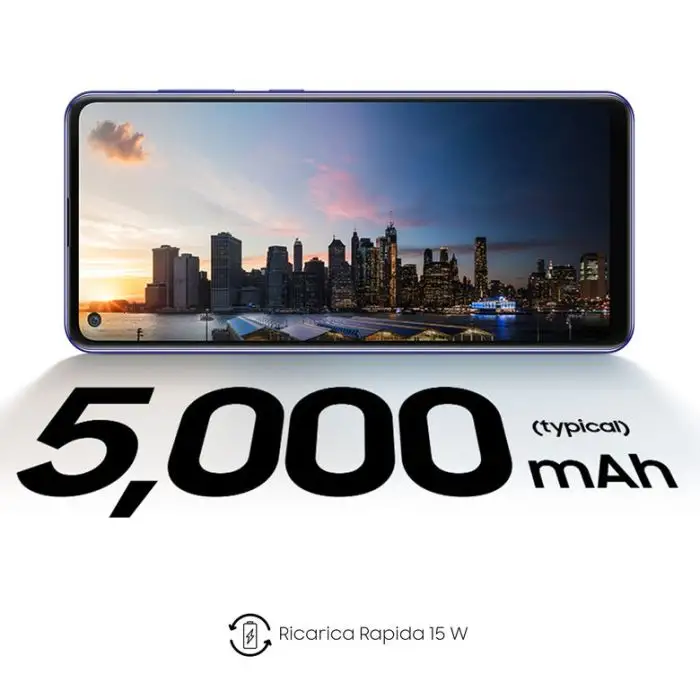 Samsung Galaxy A21s SM-A217F/DSN 16,5 cm (6.5&quot;) Doppia SIM Android 10.0 4G USB tipo-C 3 GB 32 GB 5000 mAh Blu , 130276 , Immagine 5