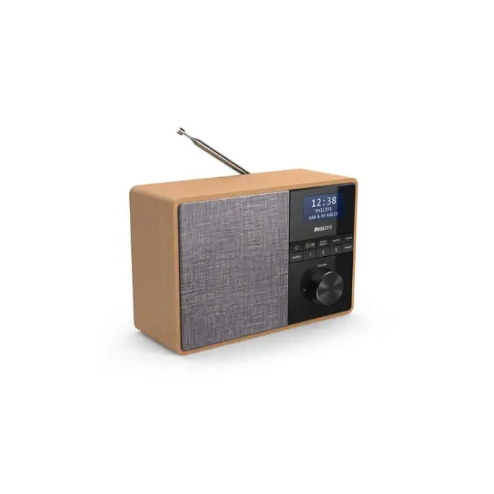 Philips TAR5505/10 radio Portatile Digitale Nero, Grigio, Legno , 130857 , Immagine 5