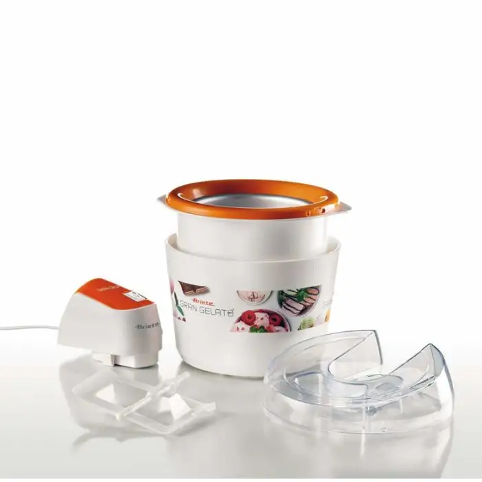 Ariete Gran Gelato Gelatiera tradizionale 1,5 L 12 W Bianco , 130174 , Immagine 4