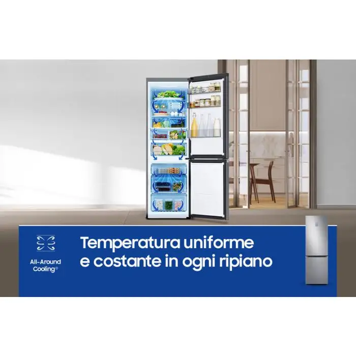 Samsung RB34C775CS9 Frigorifero Combinato EcoFlex AI 1.85m 344L , 149816 , Immagine 7