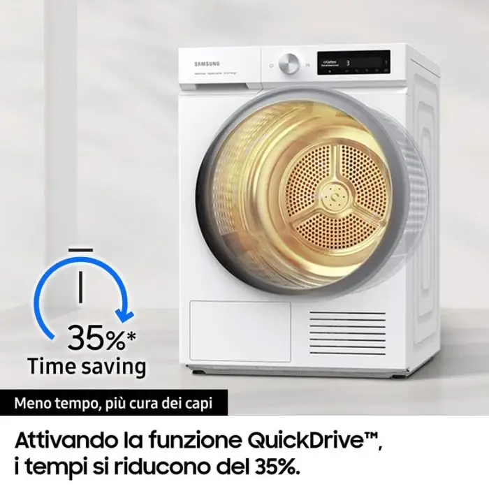 Samsung Asciugatrice BESPOKE AI™ QuickDry 9Kg DV90BB7445GB , 151675 , Immagine 6