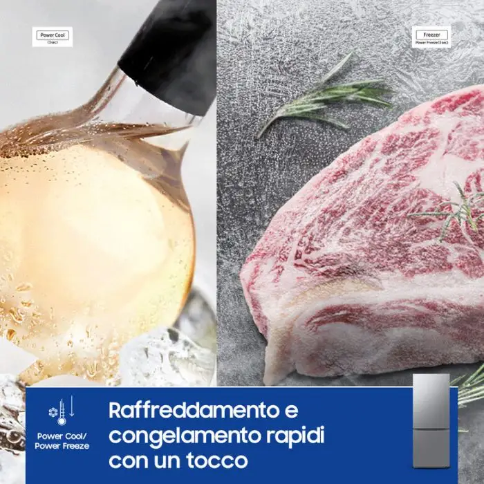 Samsung RB50DG602ES9 frigorifero con congelatore Libera installazione 508 L E Metallico, Stainless steel , 152156 , Immagine 8