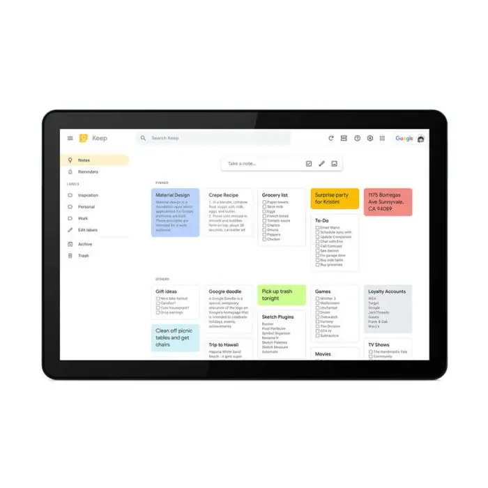 Lenovo IdeaPad Duet Chromebook 64 GB 25,6 cm (10.1&quot;) MediaTek 4 GB Wi-Fi 5 (802.11ac) Chrome OS Blu, Grigio , 134850 , Immagine 23