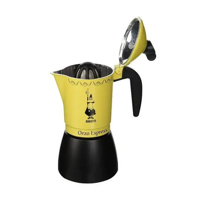 Bialetti Orzo Express Caffettiera 4 tazze in alluminio , 78962 , Immagine 2