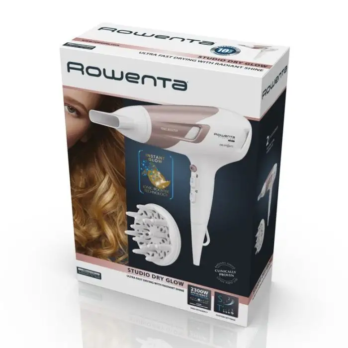Rowenta Studio Dry CV5830F0 asciuga capelli 2100 W Beige, Bianco , 131886 , Immagine 15