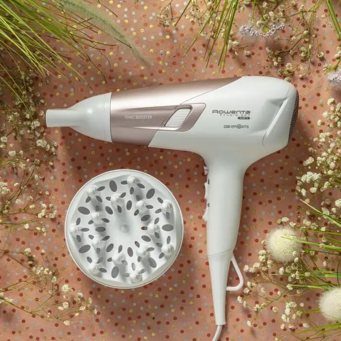Rowenta Studio Dry CV5830F0 asciuga capelli 2100 W Beige, Bianco , 131886 , Immagine 2