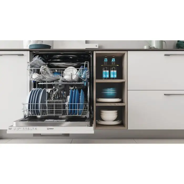 Indesit DIE 2B19 Lavastoviglie a Incasso Scomparsa Totale 13 coperti F , 130815 , Immagine 5