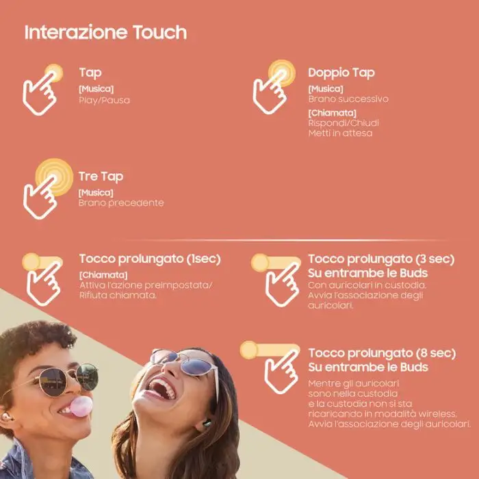 Samsung Galaxy Buds Live, Mystic White Auricolare Wireless In-ear Musica e Chiamate Bluetooth Bianco , 131495 , Immagine 7