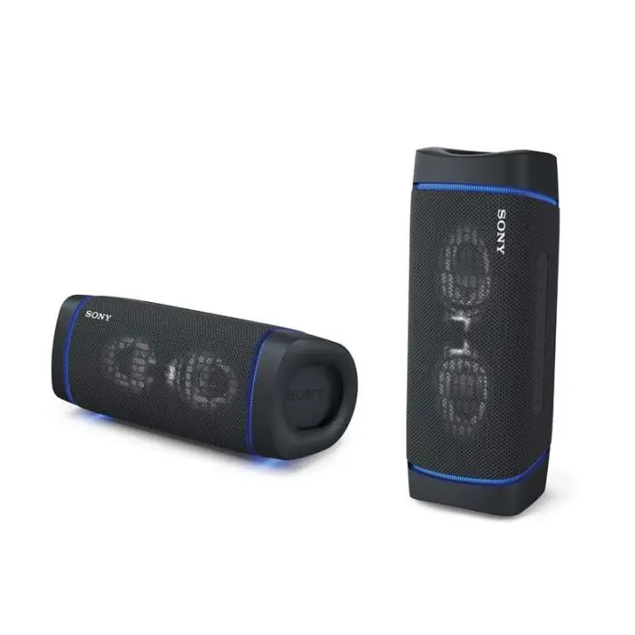 Sony SRS XB33 - Speaker bluetooth waterproof, cassa portatile con autonomia fino a 24 ore e effetti luminosi (Nero) , 131134 , Immagine 3