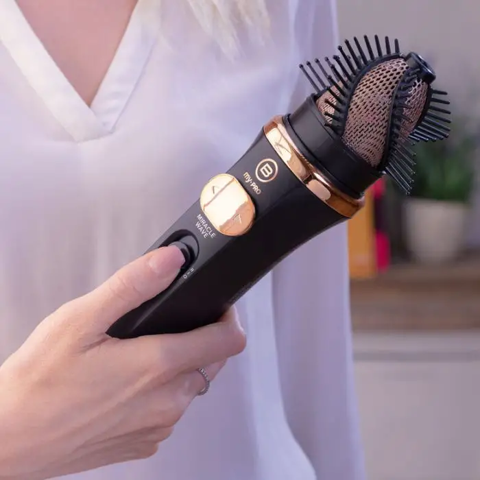 Bellissima My Pro Miracle Wave GH19 1100 Spazzola ad aria calda Caldo Nero, Rosa 1100 W 1,8 m , 131180 , Immagine 13
