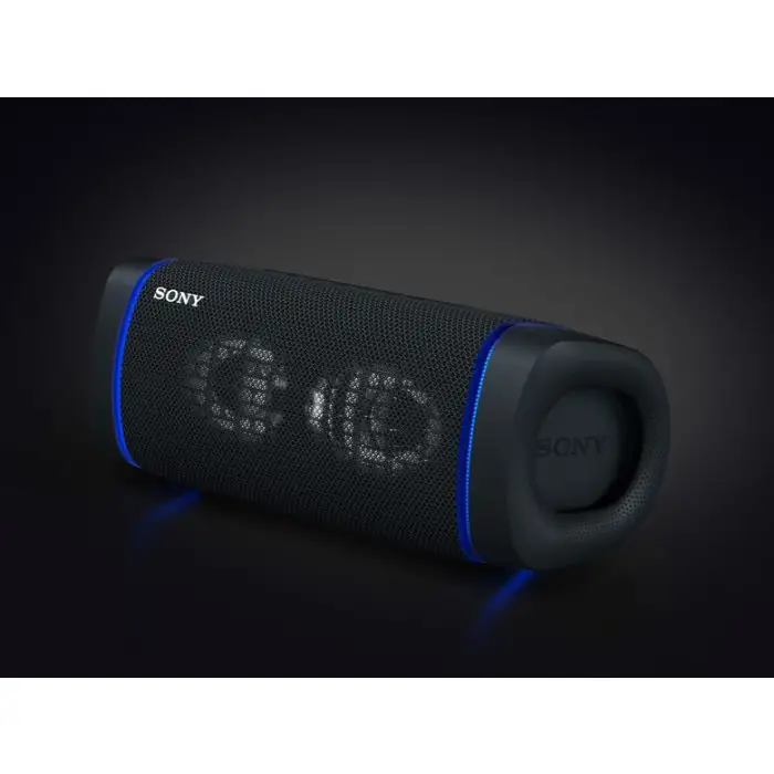 Sony SRS XB33 - Speaker bluetooth waterproof, cassa portatile con autonomia fino a 24 ore e effetti luminosi (Blu) , 131142 , Immagine 12