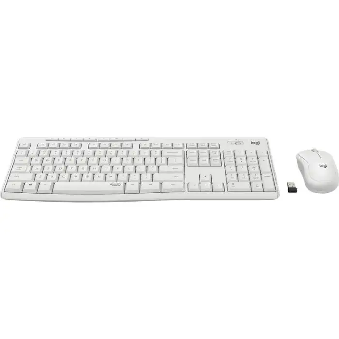 Logitech MK295 Kit Mouse e Tastiera Wireless – Tecnologia SilentTouch, Tastierino Numerico, Tasti Scelta Rapida, Tracciamento Ottico Avanzato, Ricevitore USB Nano, Senza Lag, Meno 90% di Rum , 141809 , Immagine 11