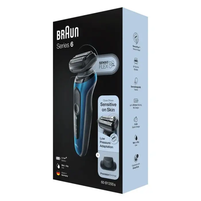 Braun Series 6 Rasoio Trimmer Blu , 131238 , Immagine 6