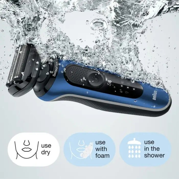 Braun Series 6 Rasoio Trimmer Blu , 131238 , Immagine 9