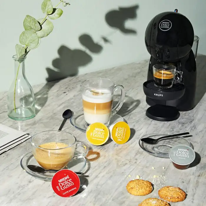 Krups Piccolo XS Nescafé Dolce Gusto KP1A3B Macchina per Caffè, Espresso e Altre Bevande, Manuale, Nero , 141641 , Immagine 7