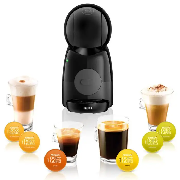 Krups Piccolo XS Nescafé Dolce Gusto KP1A3B Macchina per Caffè, Espresso e Altre Bevande, Manuale, Nero , 141641 , Immagine 6
