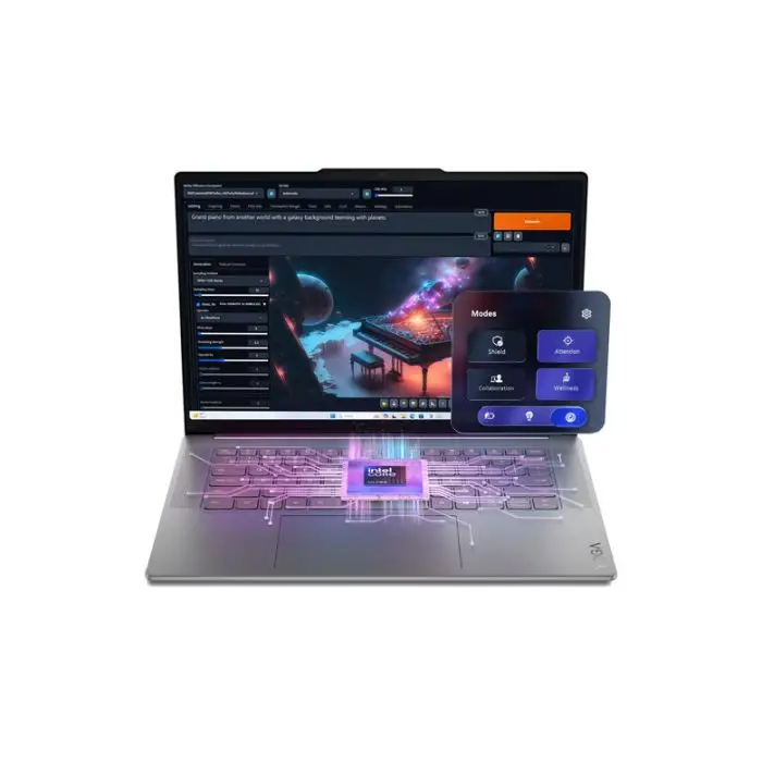 Lenovo Yoga Slim 7 15ILL9 Intel Core Ultra 7 256V Computer portatile 38,9 cm (15.3&quot;) Touch screen 2.8K 16 GB LPDDR5x-SDRAM 1 TB SSD Wi-Fi 7 (802.11be) Windows 11 Home Grigio , 157352 , Immagine 18
