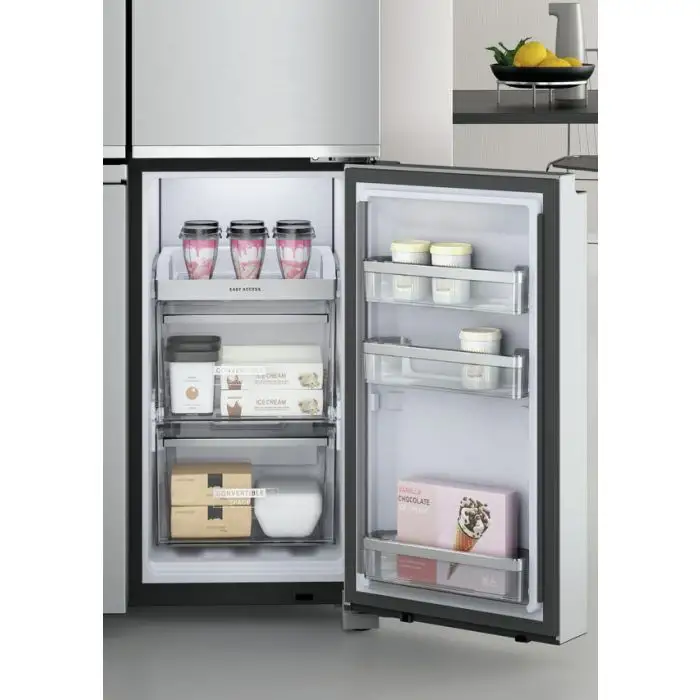 Whirlpool WQ9I MO1L frigorifero side-by-side Libera installazione 592 L F Acciaio inossidabile , 136088 , Immagine 4