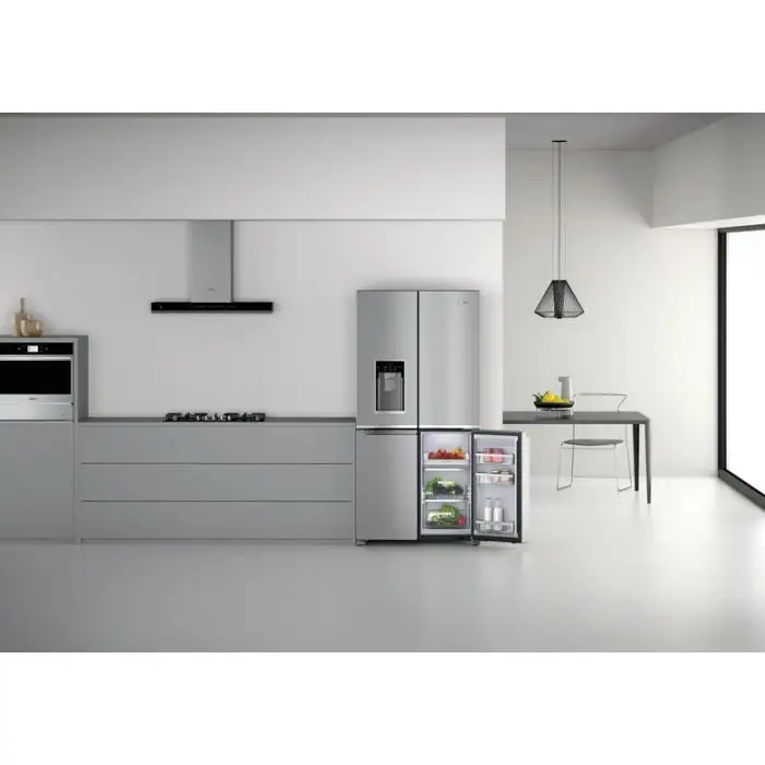 Whirlpool WQ9I MO1L frigorifero side-by-side Libera installazione 592 L F Acciaio inossidabile , 136088 , Immagine 29