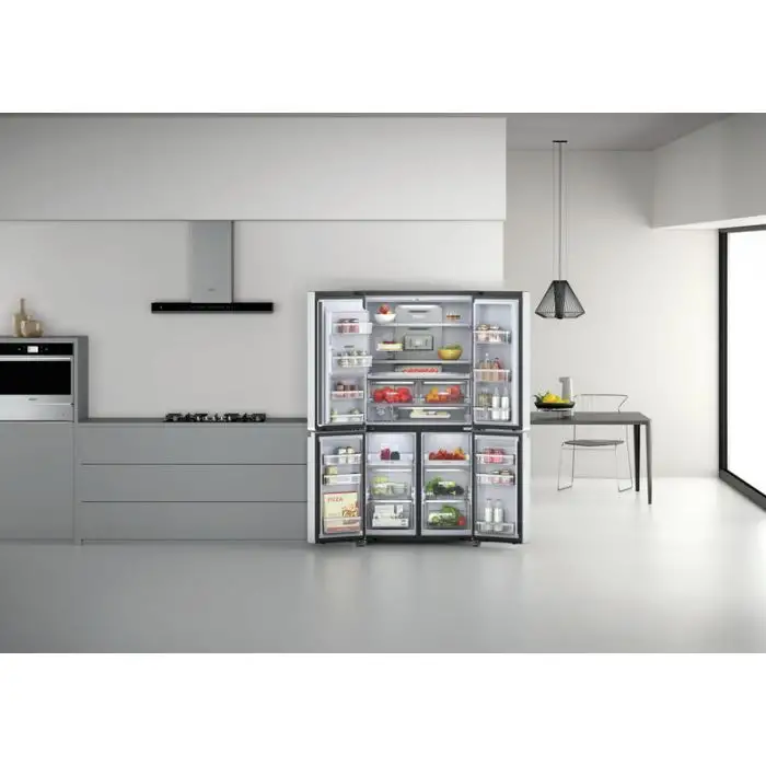 Whirlpool WQ9I MO1L frigorifero side-by-side Libera installazione 592 L F Acciaio inossidabile , 136088 , Immagine 38