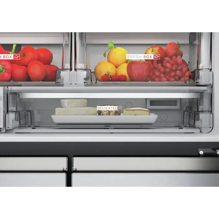Whirlpool WQ9I MO1L frigorifero side-by-side Libera installazione 592 L F Acciaio inossidabile , 136088 , Immagine 9