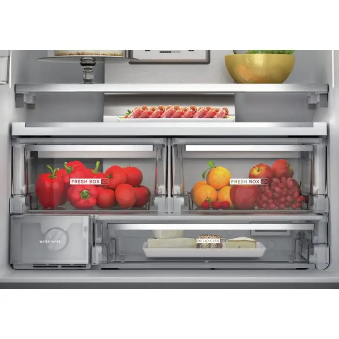 Whirlpool WQ9I MO1L frigorifero side-by-side Libera installazione 592 L F Acciaio inossidabile , 136088 , Immagine 15