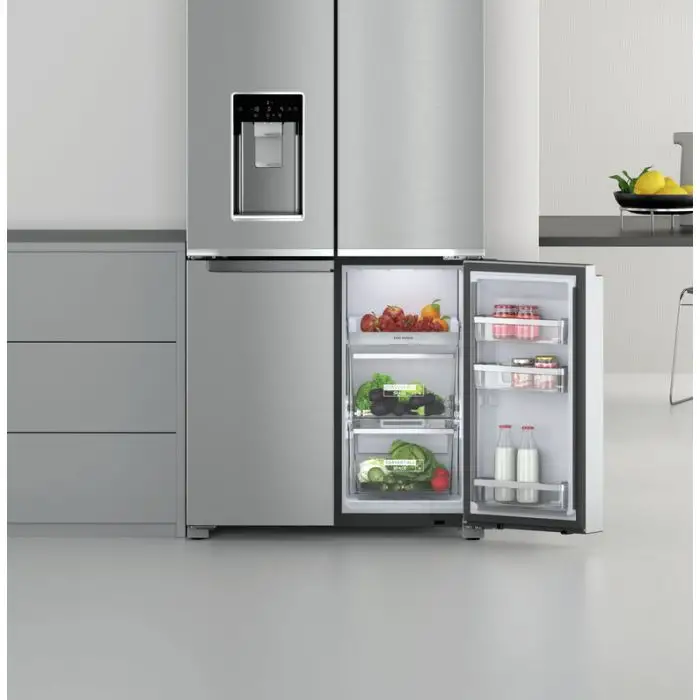 Whirlpool WQ9I MO1L frigorifero side-by-side Libera installazione 592 L F Acciaio inossidabile , 136088 , Immagine 46