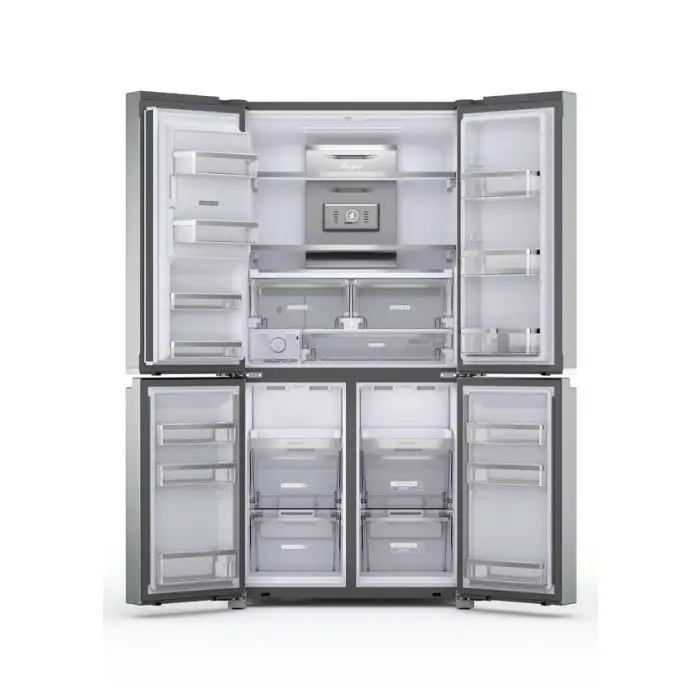 Whirlpool WQ9I MO1L frigorifero side-by-side Libera installazione 592 L F Acciaio inossidabile , 136088 , Immagine 2