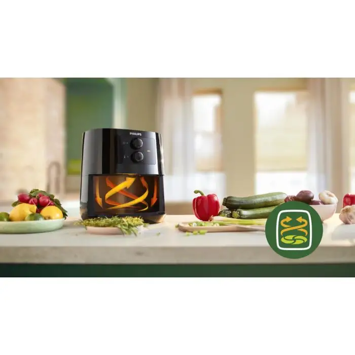 Philips Essential Friggitrice ad aria HD9200/90 da 4,1L e 0,8 kg con tecnologia Rapid Air , 135203 , Immagine 5