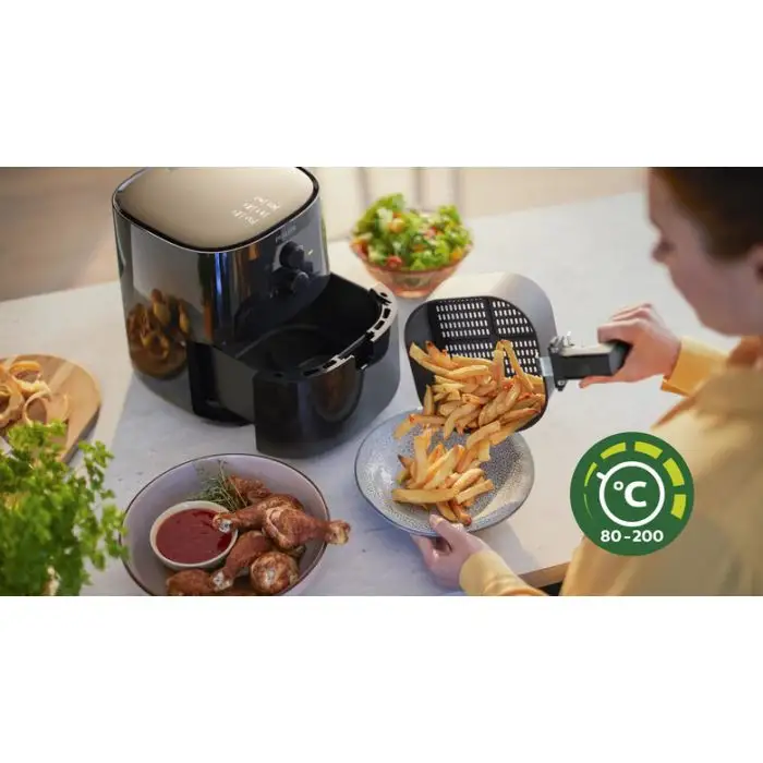Philips Essential Friggitrice ad aria HD9200/90 da 4,1L e 0,8 kg con tecnologia Rapid Air , 135203 , Immagine 4