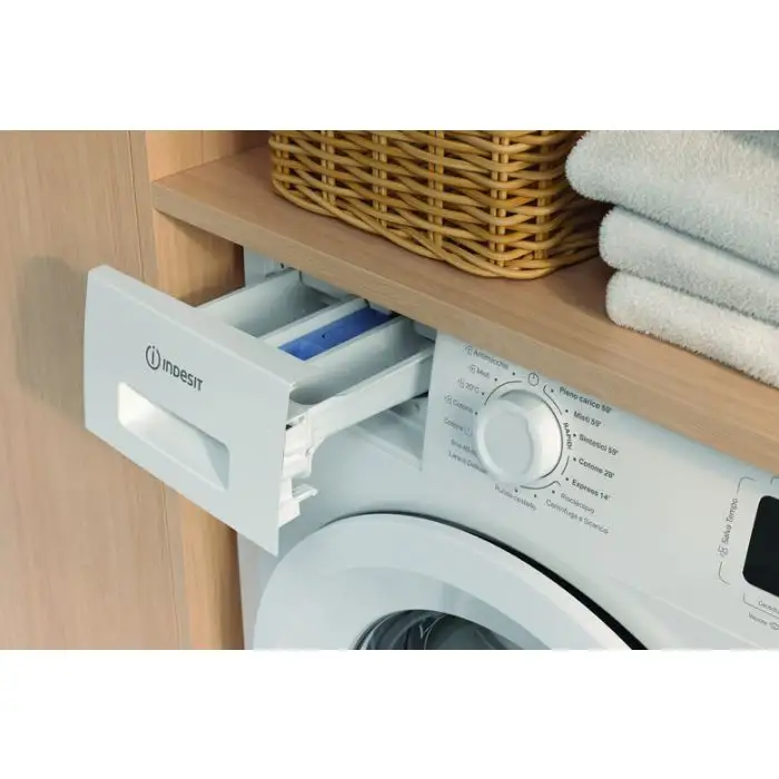 Indesit IM 760 MY TIME IT lavatrice Caricamento frontale 7 kg 1000 Giri/min Bianco , 155179 , Immagine 8